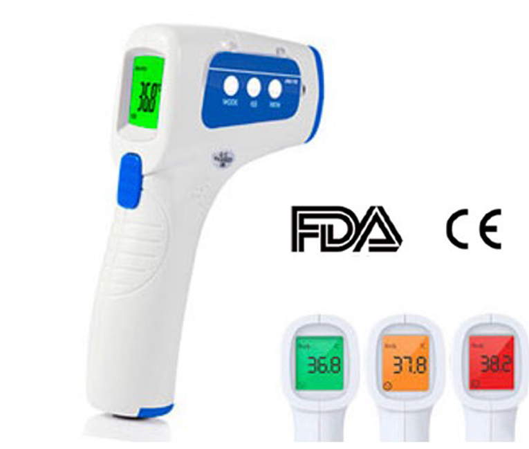 Thermomètre infrarouges sans contact.